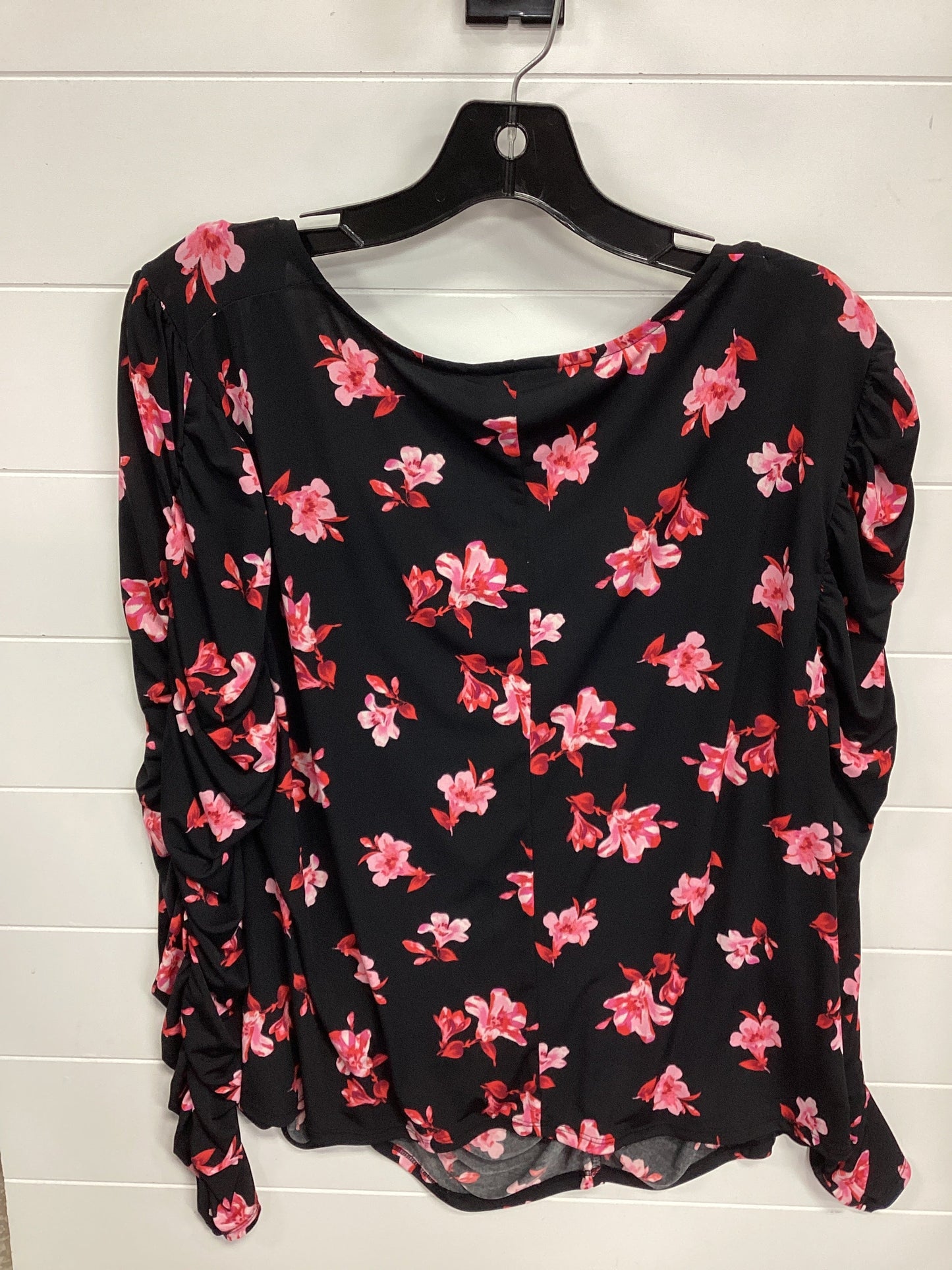Top Ls By Lane Bryant In Black, Size:3X