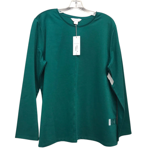 Top Ls By Liz Claiborne In Green, Size:Xl