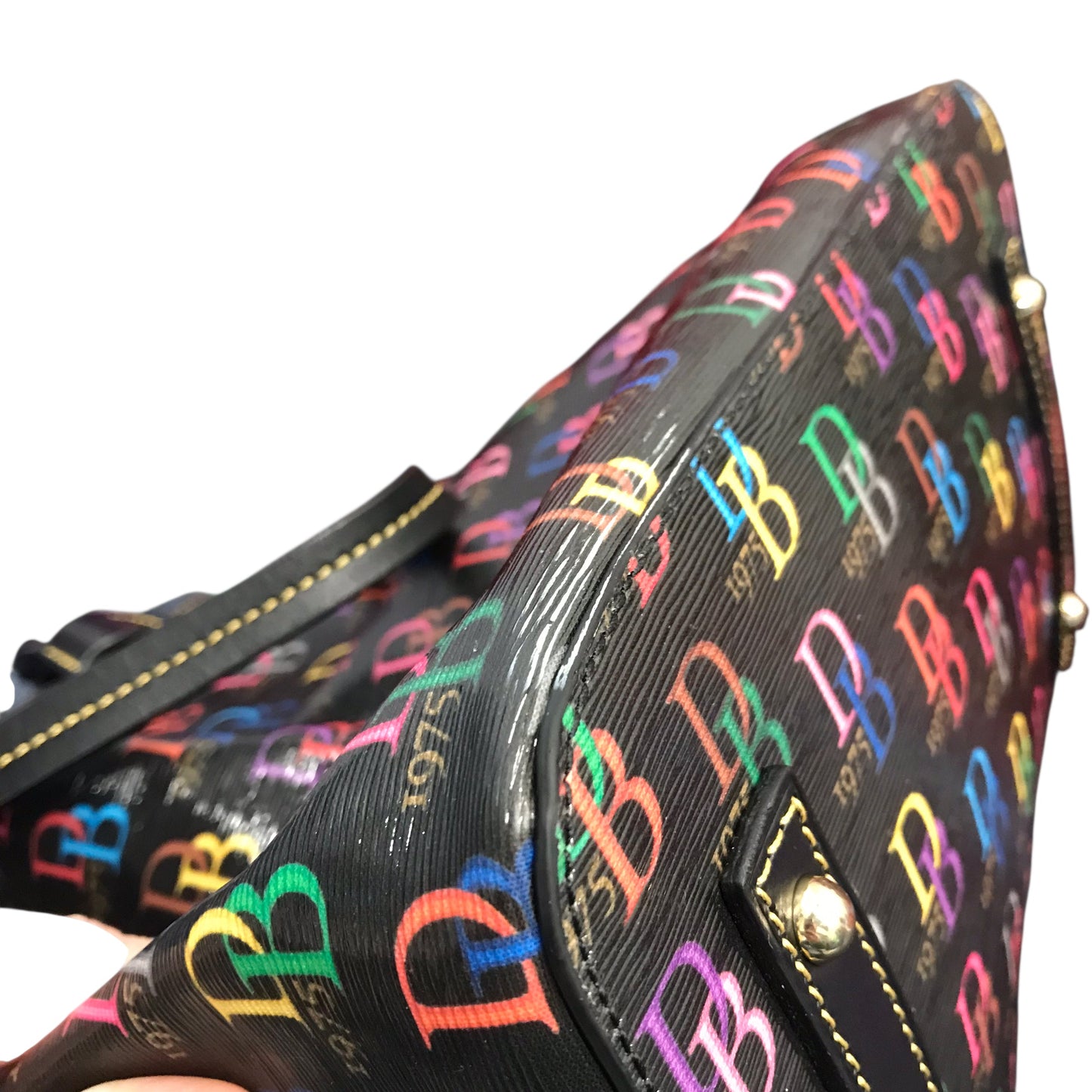 Handbag Designer By Dooney And Bourke In Multi, Size:Medium