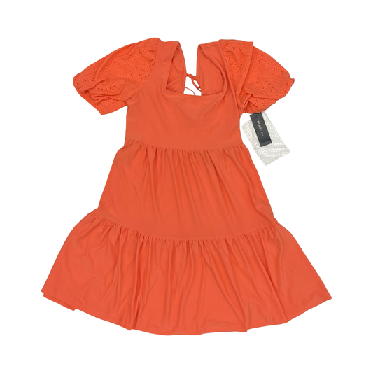 Dress Casual Short By Bcbg In Orange, Size:L