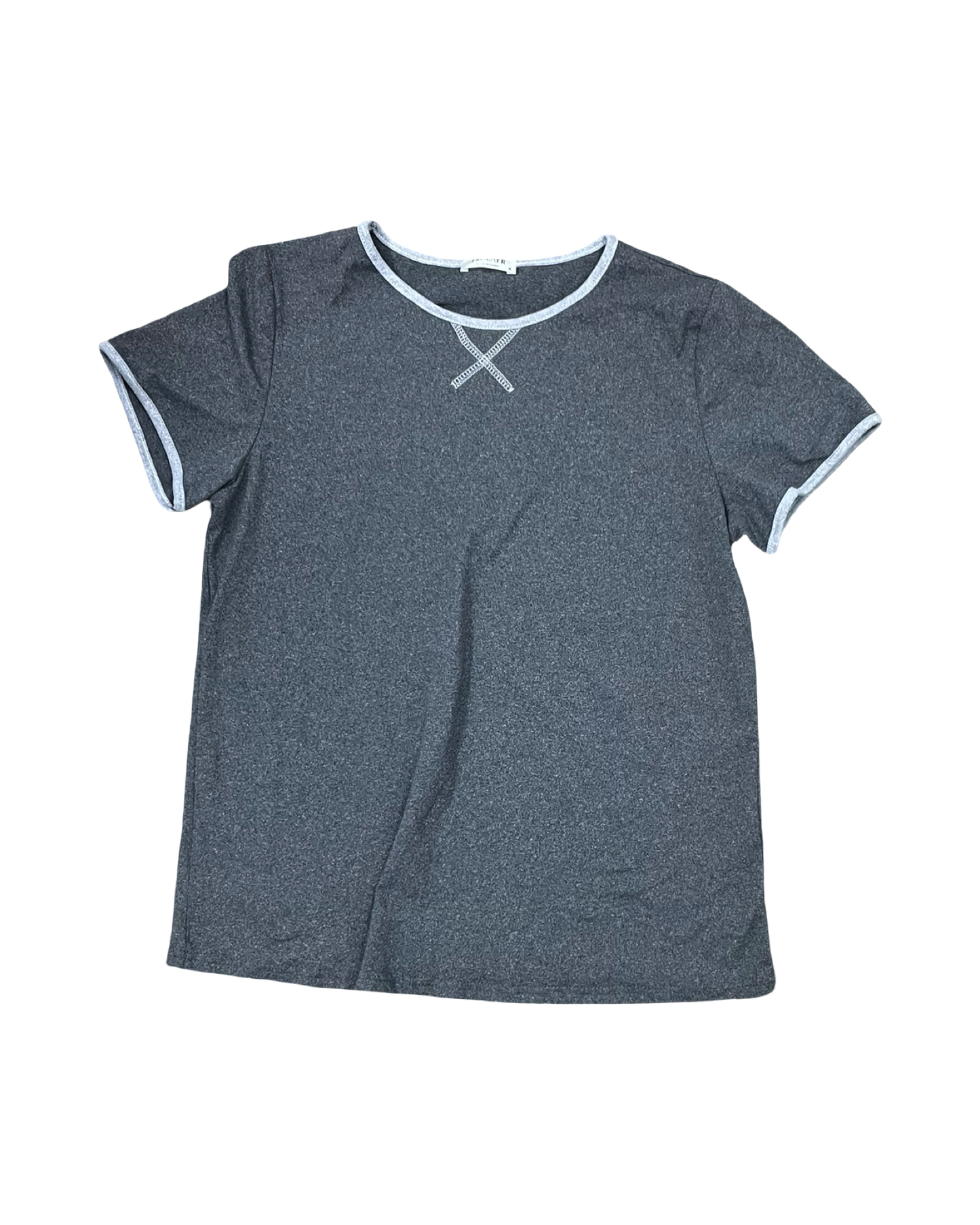 Top Ss By Ekouaer In Grey, Size:M
