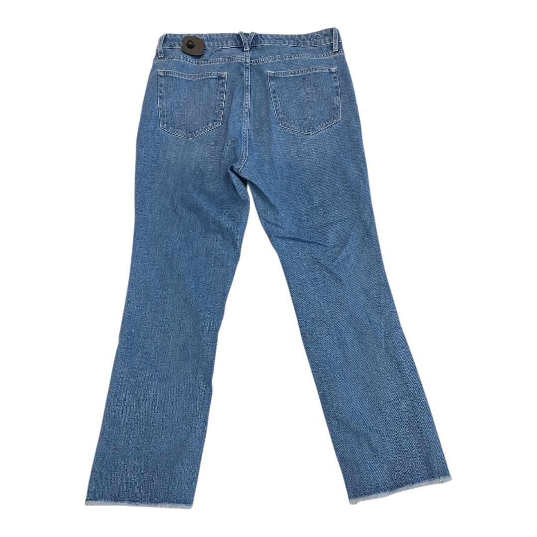 Jeans Straight By Vineyard Vines In Blue Denim, Size:12