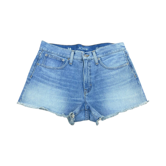 Shorts By J. Crew In Blue Denim, Size:6