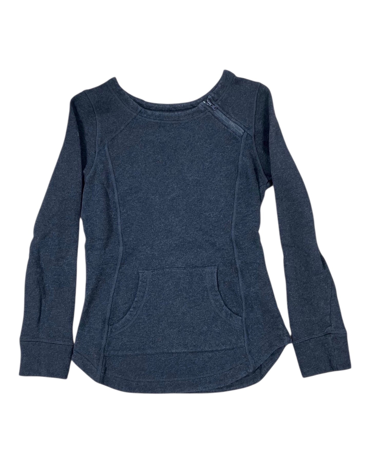 Sweatshirt Crewneck By Lucy In Grey, Size:Sp