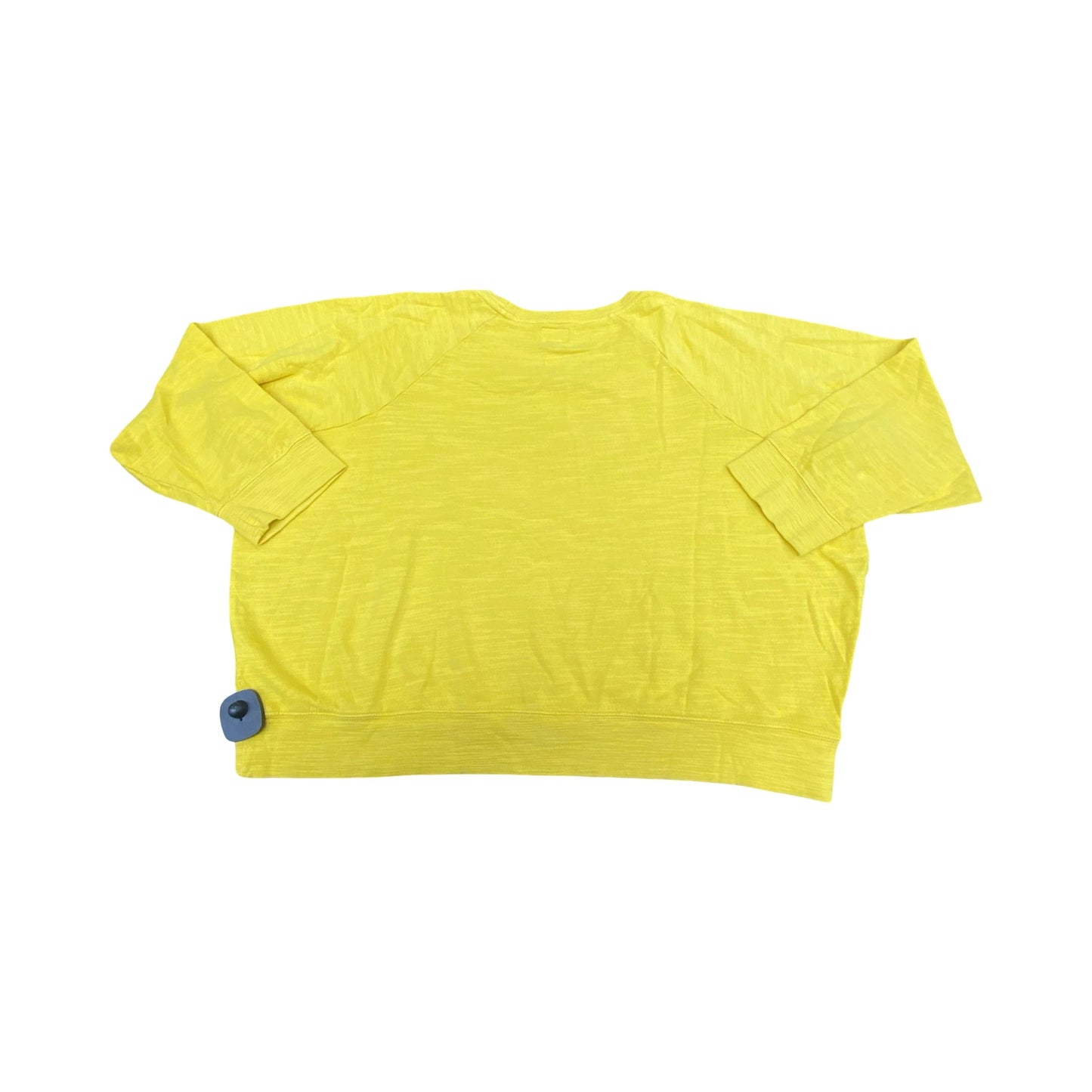 Top Ls By J. Crew In Yellow, Size:2X