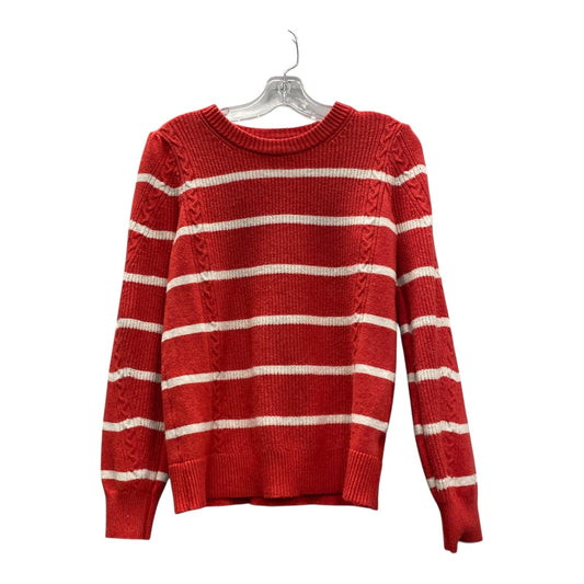 Sweater By Maurices In Red & White, Size:S