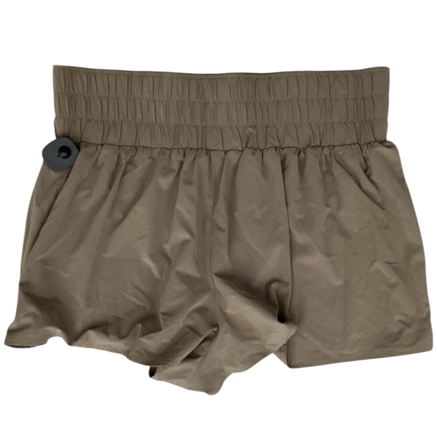 Athletic Shorts By Arizona In Taupe, Size:1X