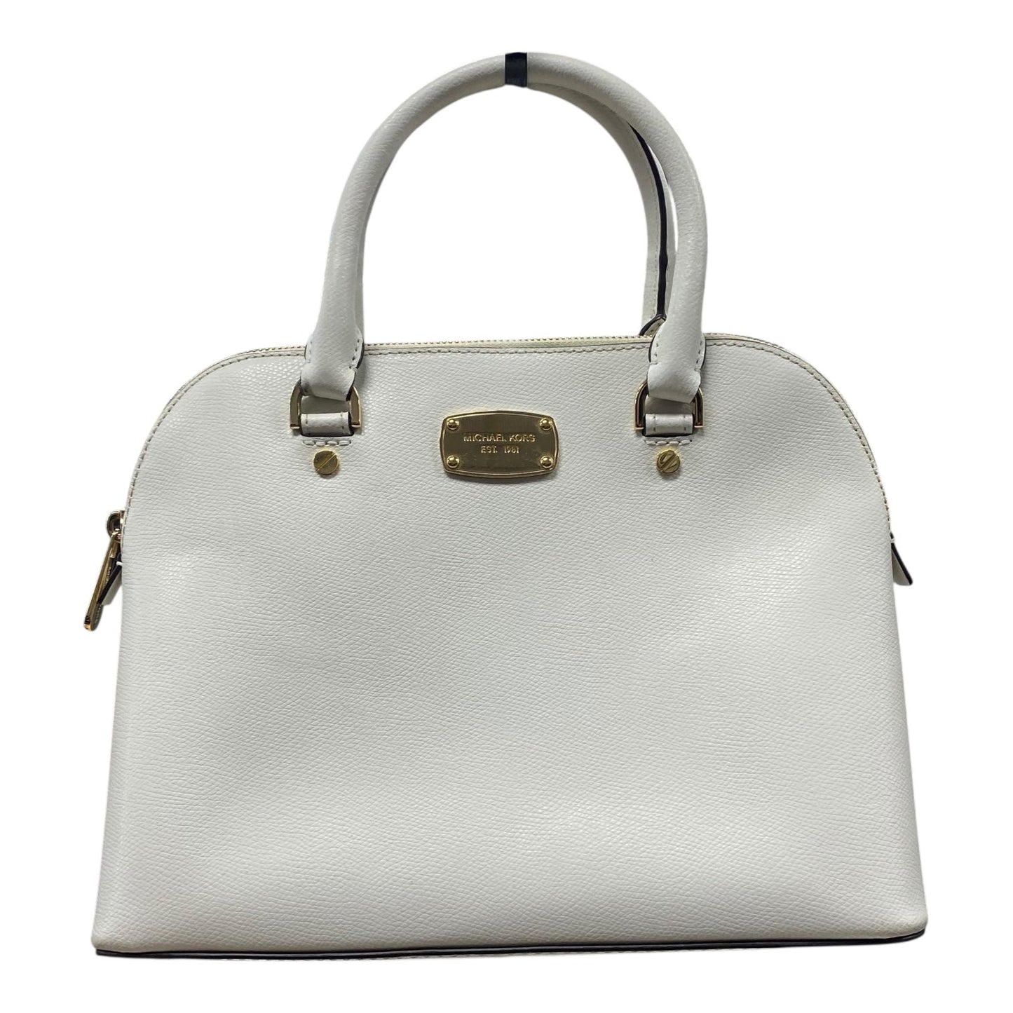 Crossbody Designer By Michael Kors In Ivory, Size:Medium