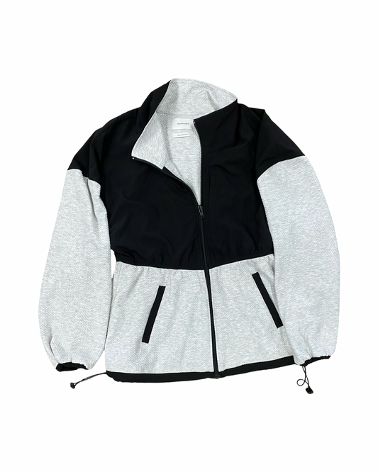 Jacket Other By Clothes Mentor In Black & White, Size:L
