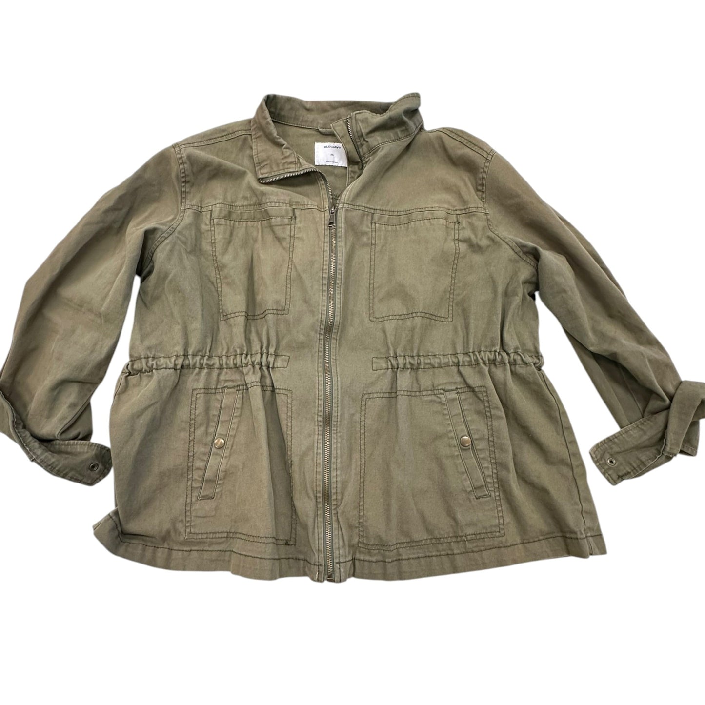 Jacket Utility By Old Navy In Green, Size:Xxl
