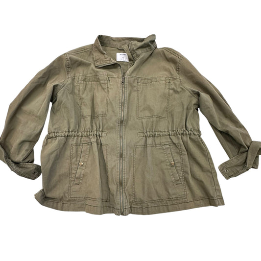 Jacket Utility By Old Navy In Green, Size:Xxl