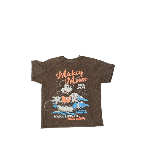 Top Ss By Clothes Mentor In Brown, Size:Xxl