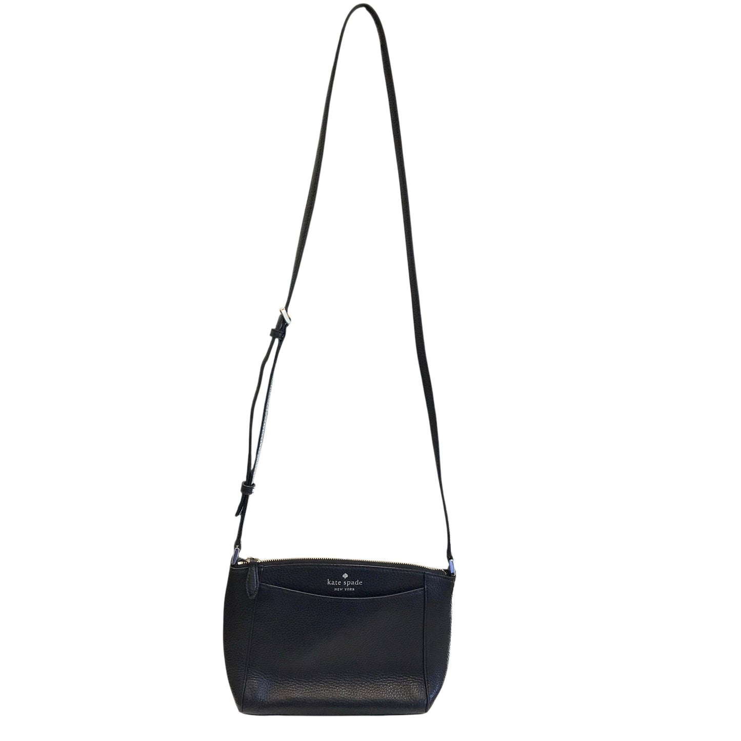 Crossbody Designer By Kate Spade In Black, Size:Small