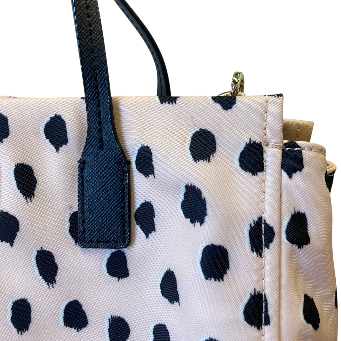 Handbag Designer By Kate Spade In Black & Pink, Size:Medium