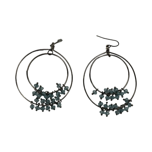 Earrings Dangle/Drop By Clothes Mentor In Blue