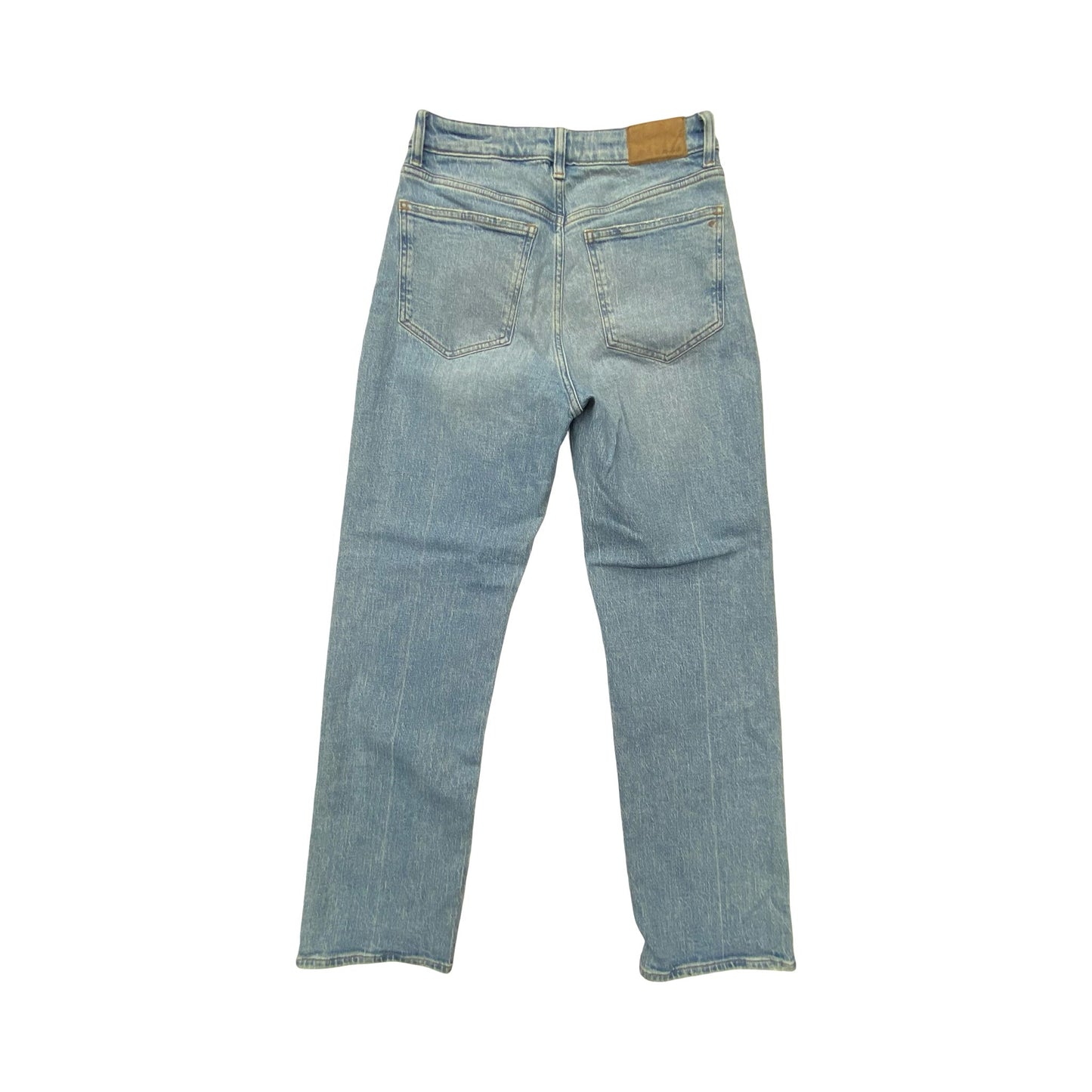 Jeans Straight By Madewell In Blue Denim, Size:4