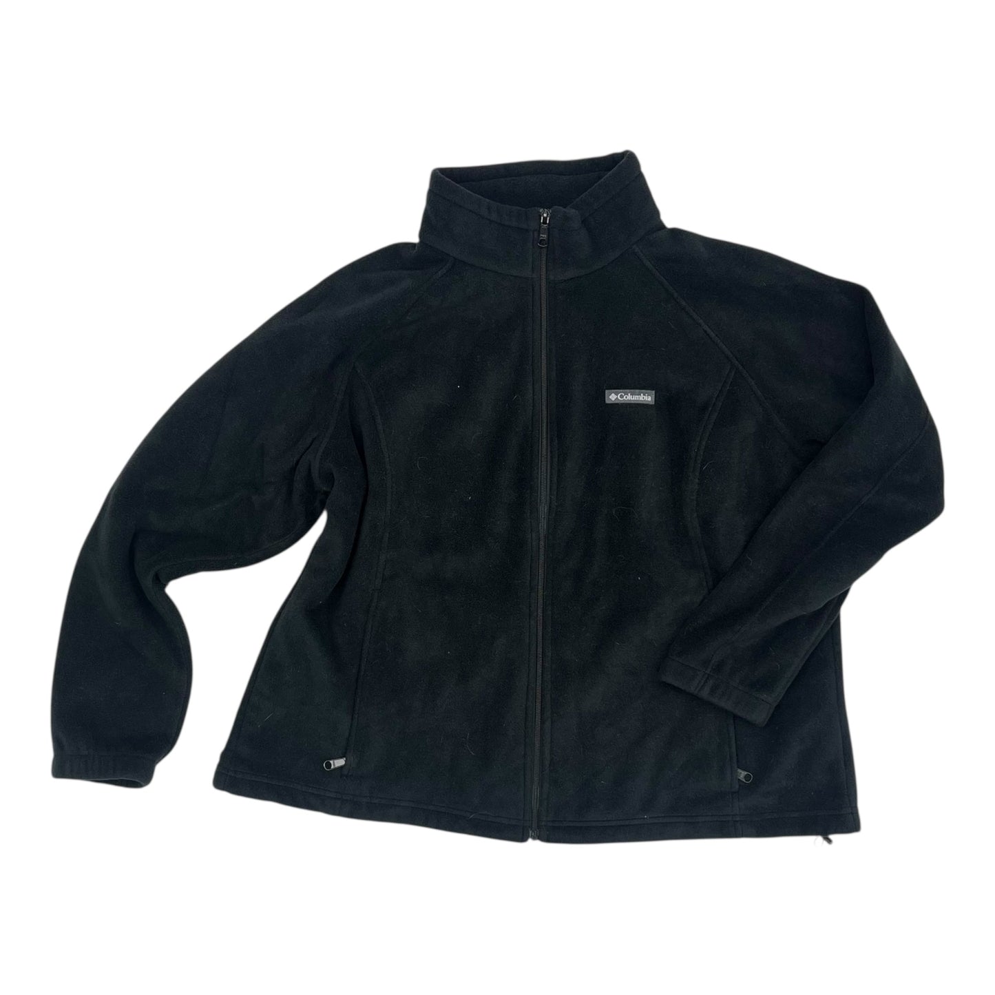 Jacket Faux Fur & Sherpa By Columbia In Black, Size:3X