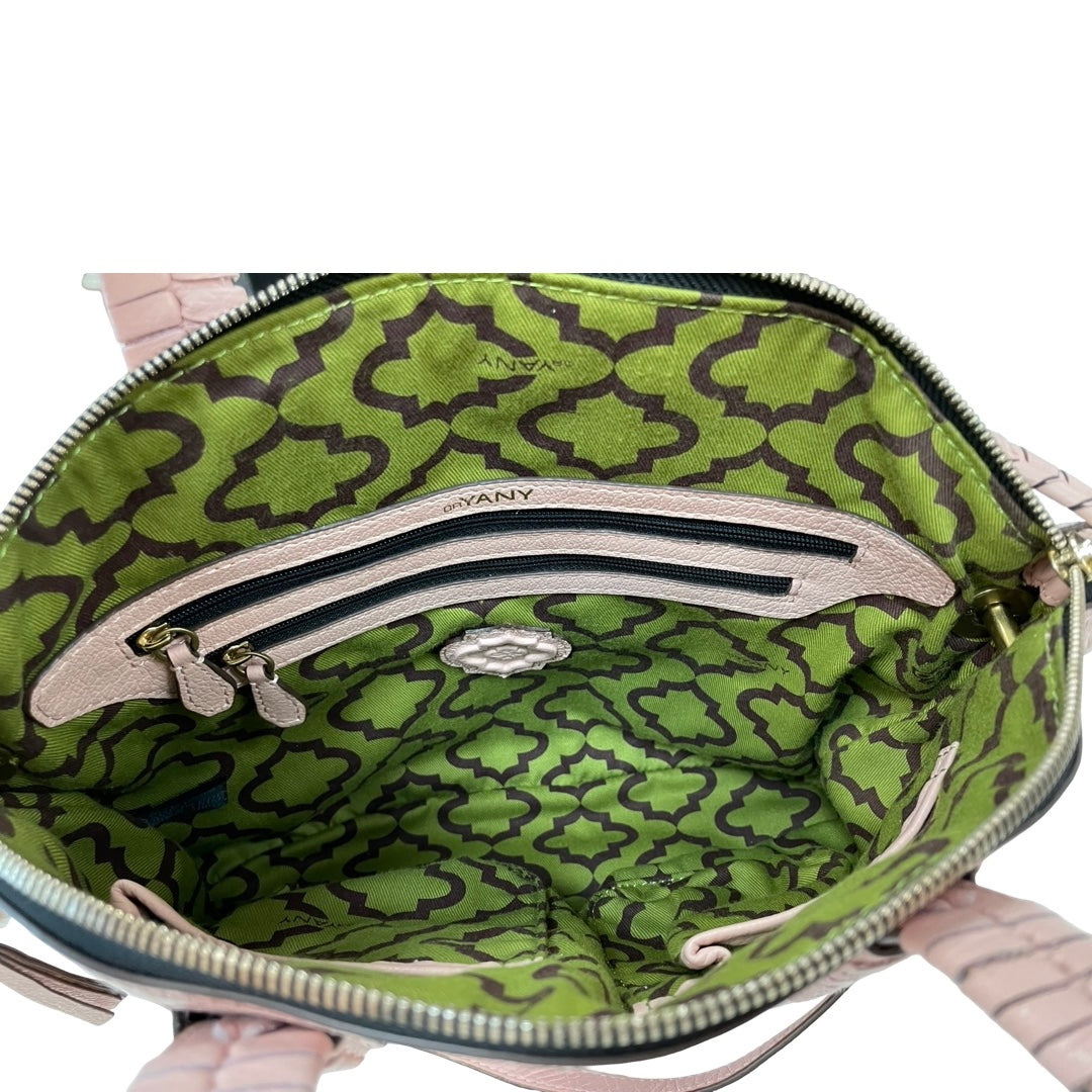 Handbag Leather By Oryany In Pink, Size:Medium