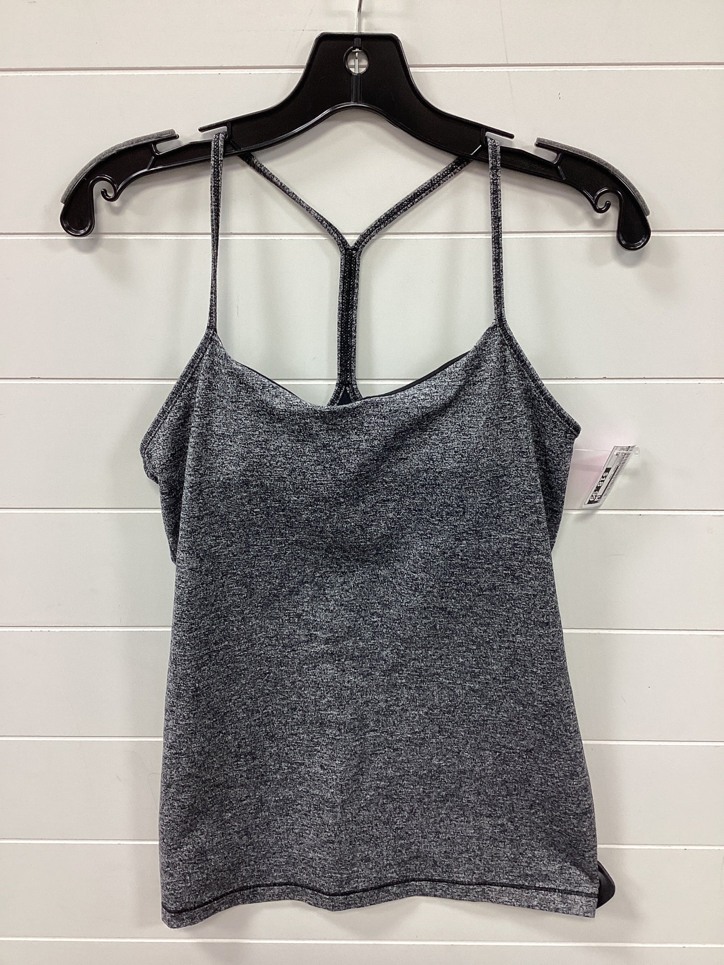 Athletic Tank Top By Lululemon In Grey, Size:8