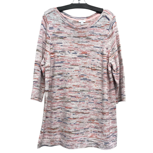 Sweater By J. Jill In Multi, Size:Xl