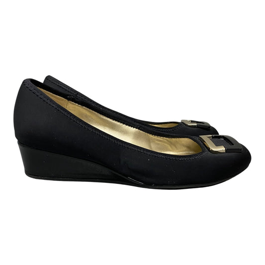 Shoes Heels Wedge By Bandolino In Black, Size:7.5