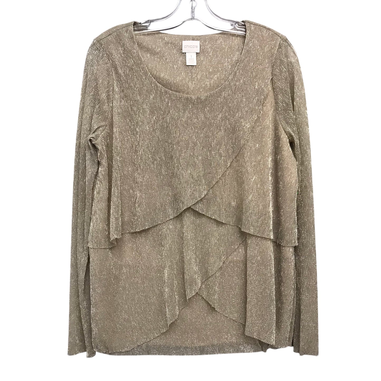 Top Ls By Chicos In Gold, Size:M