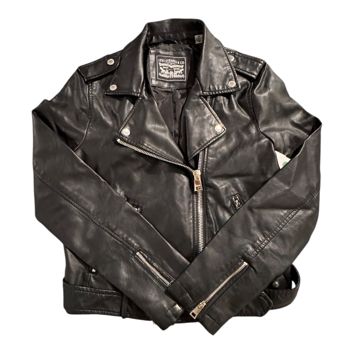 Moto Jacket By Levis In Black, Size:M