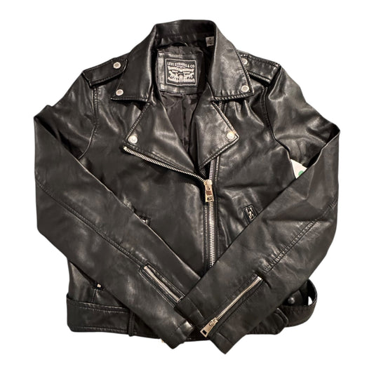 Moto Jacket By Levis In Black, Size:M