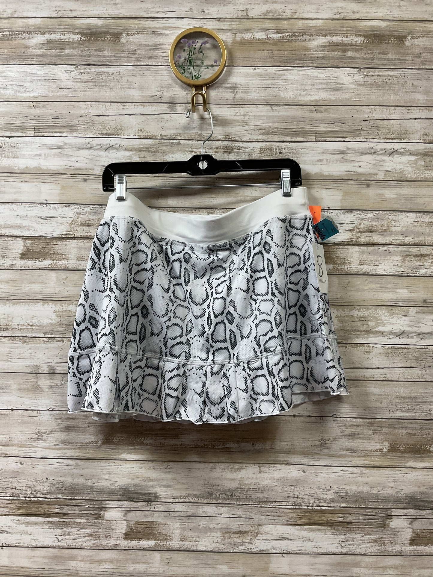 Athletic Skort By Clothes Mentor In Snakeskin Print, Size:2X