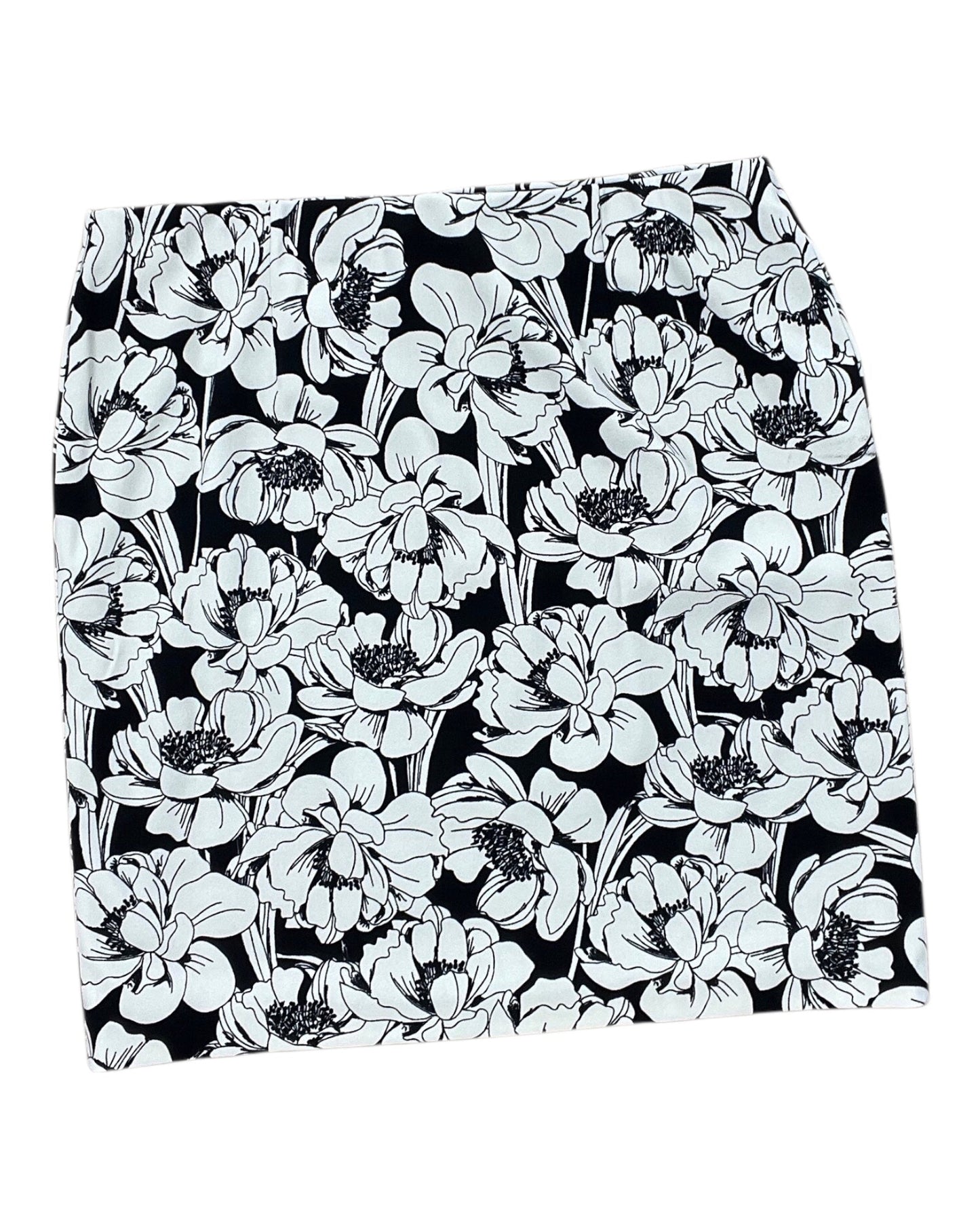 Skirt Midi By Jones Studio In Black & White, Size:Xl