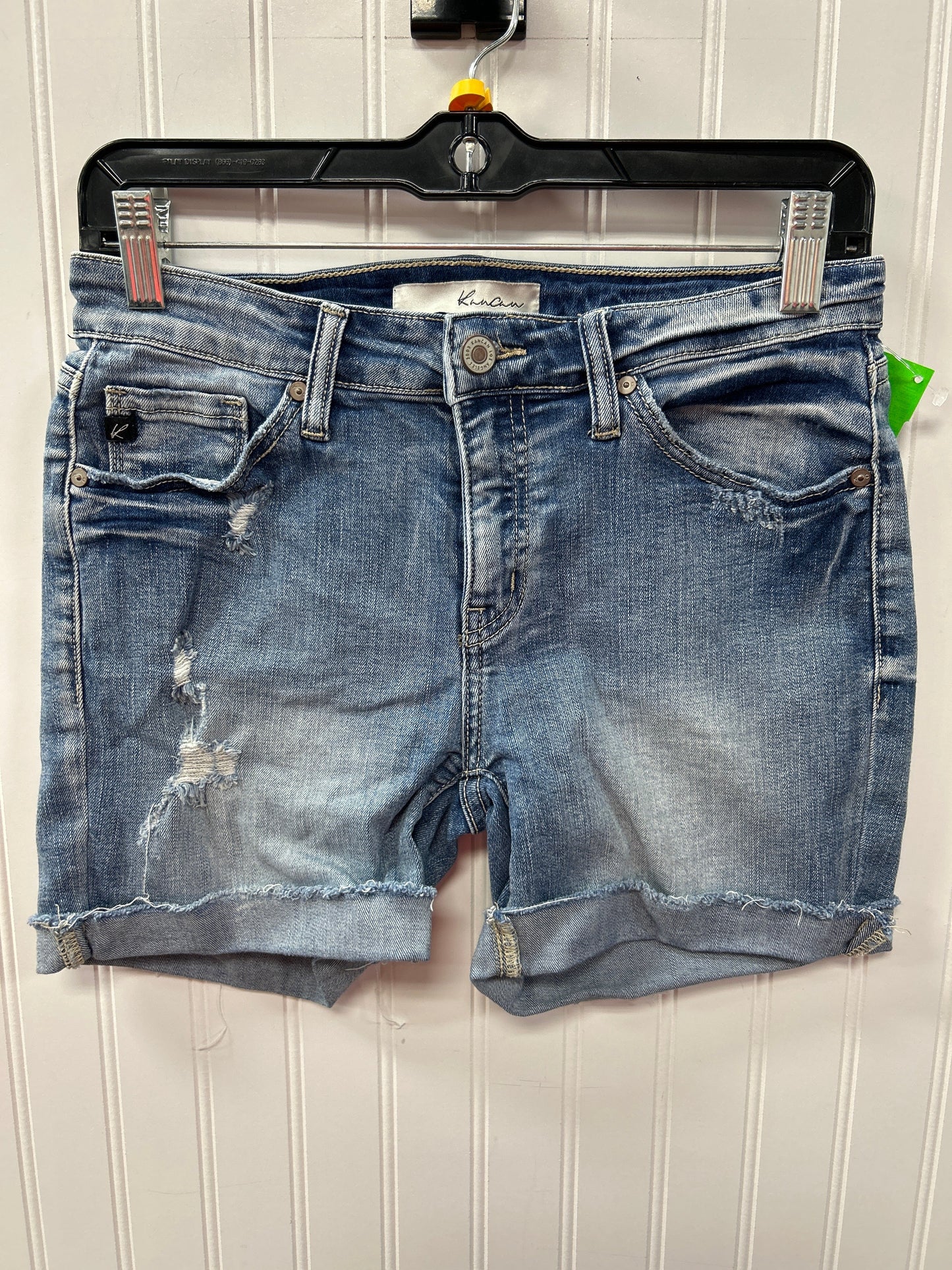 Shorts By Kancan In Blue Denim, Size:M
