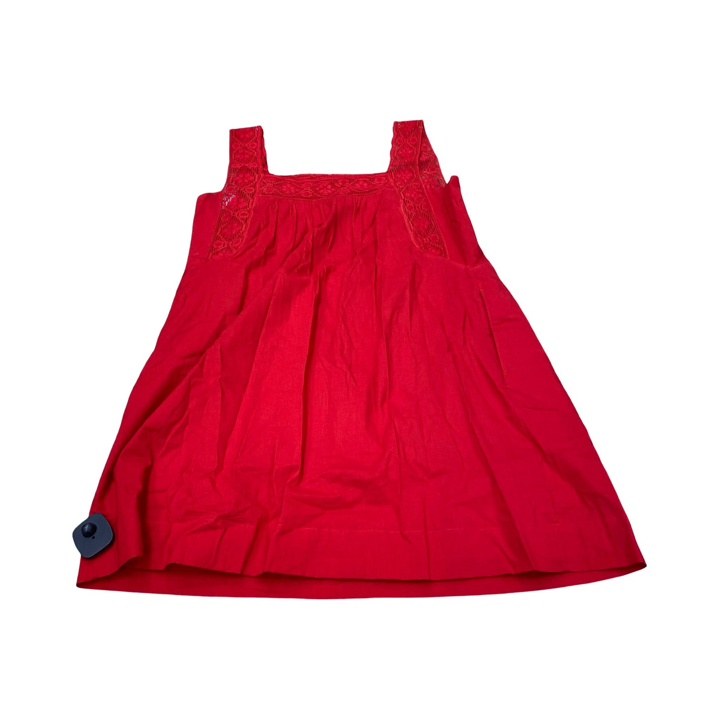 Dress Casual Midi By Madewell In Red, Size:M