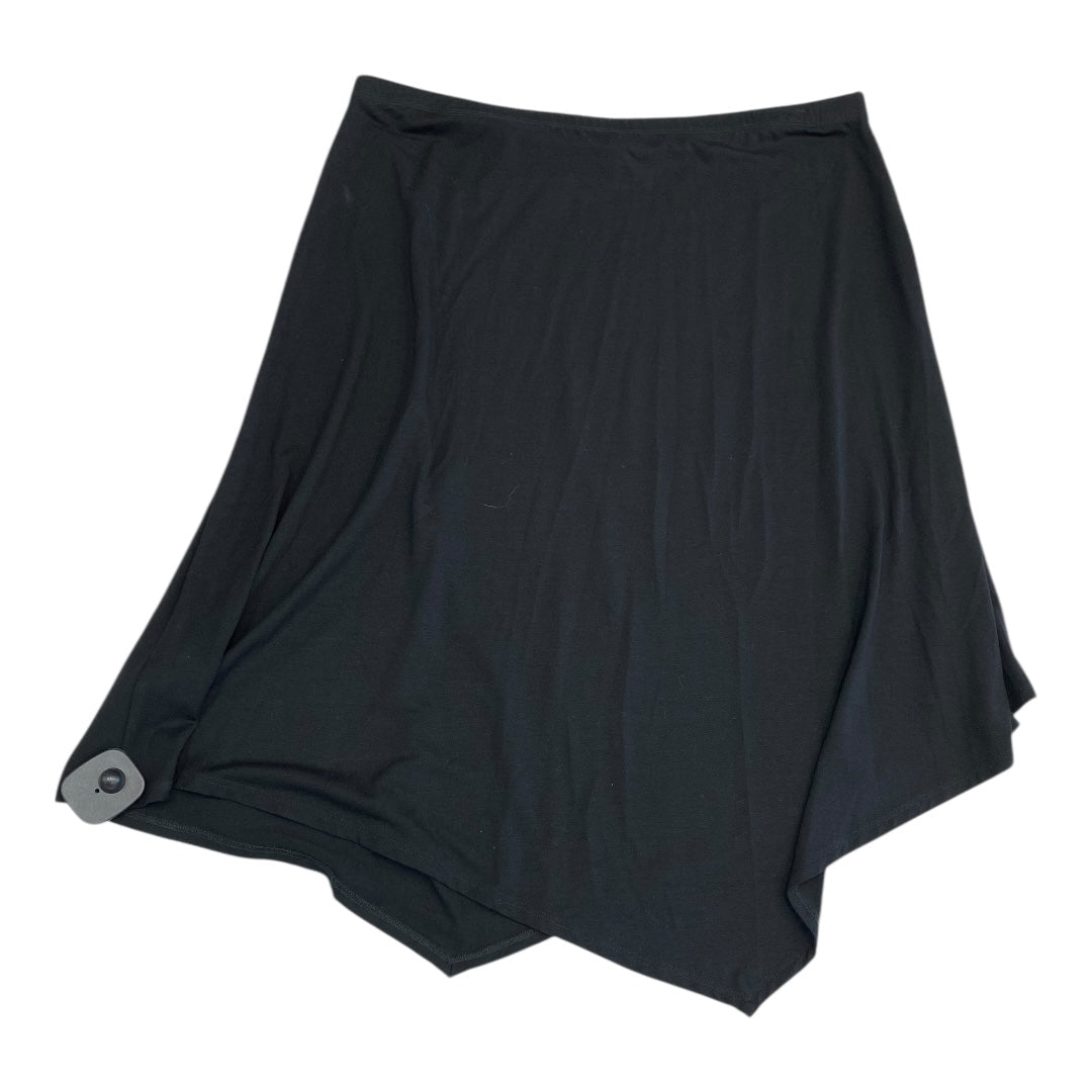 Skirt Designer By Eileen Fisher In Black, Size:L