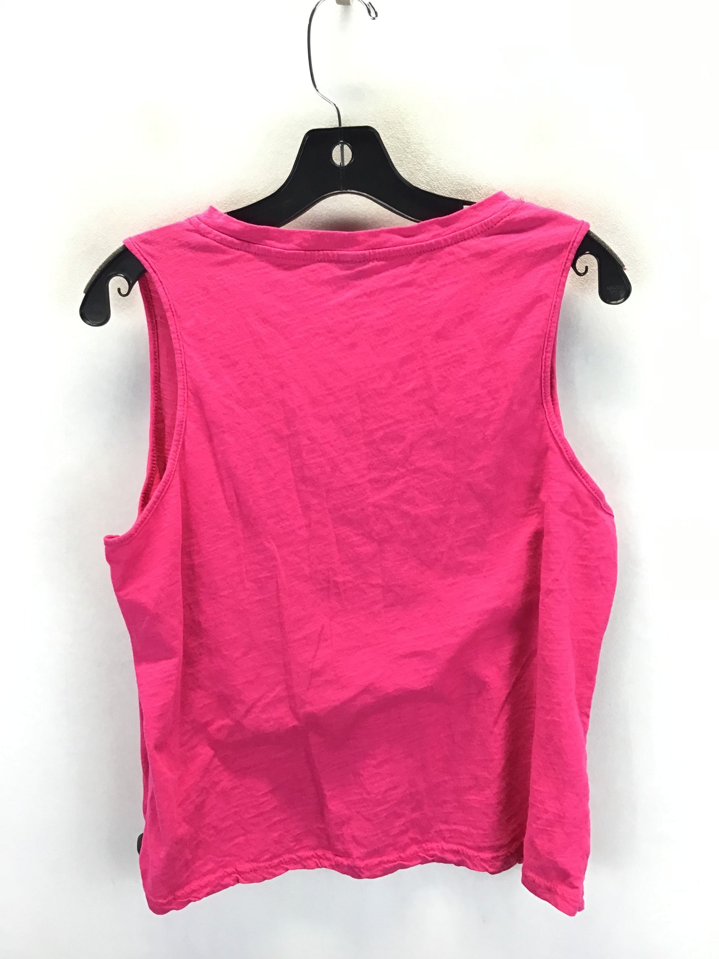 Top Sleeveless Basic By Shein In Pink, Size: L