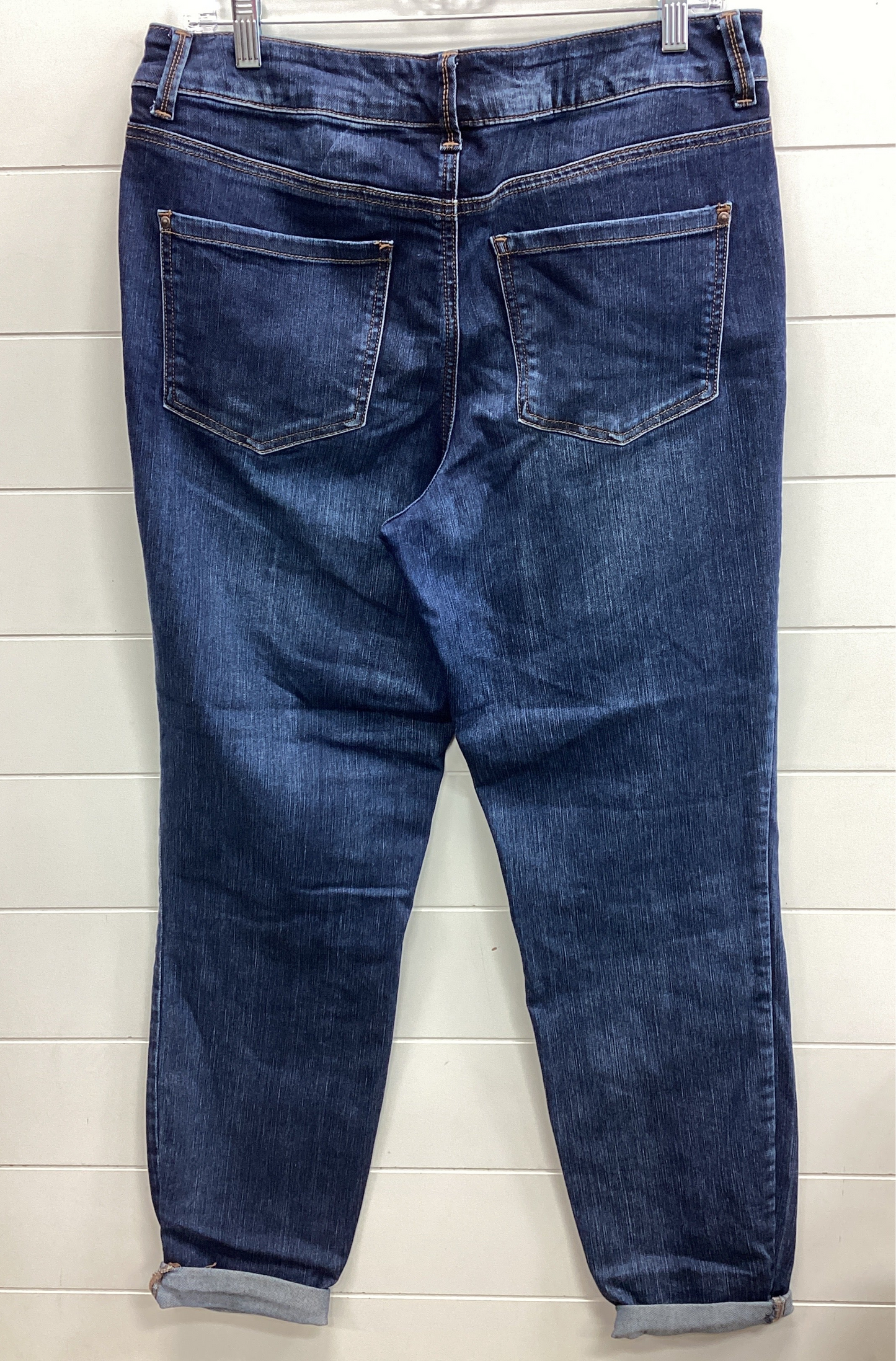 Jeans Skinny By Maurices In Blue Denim, Size:12