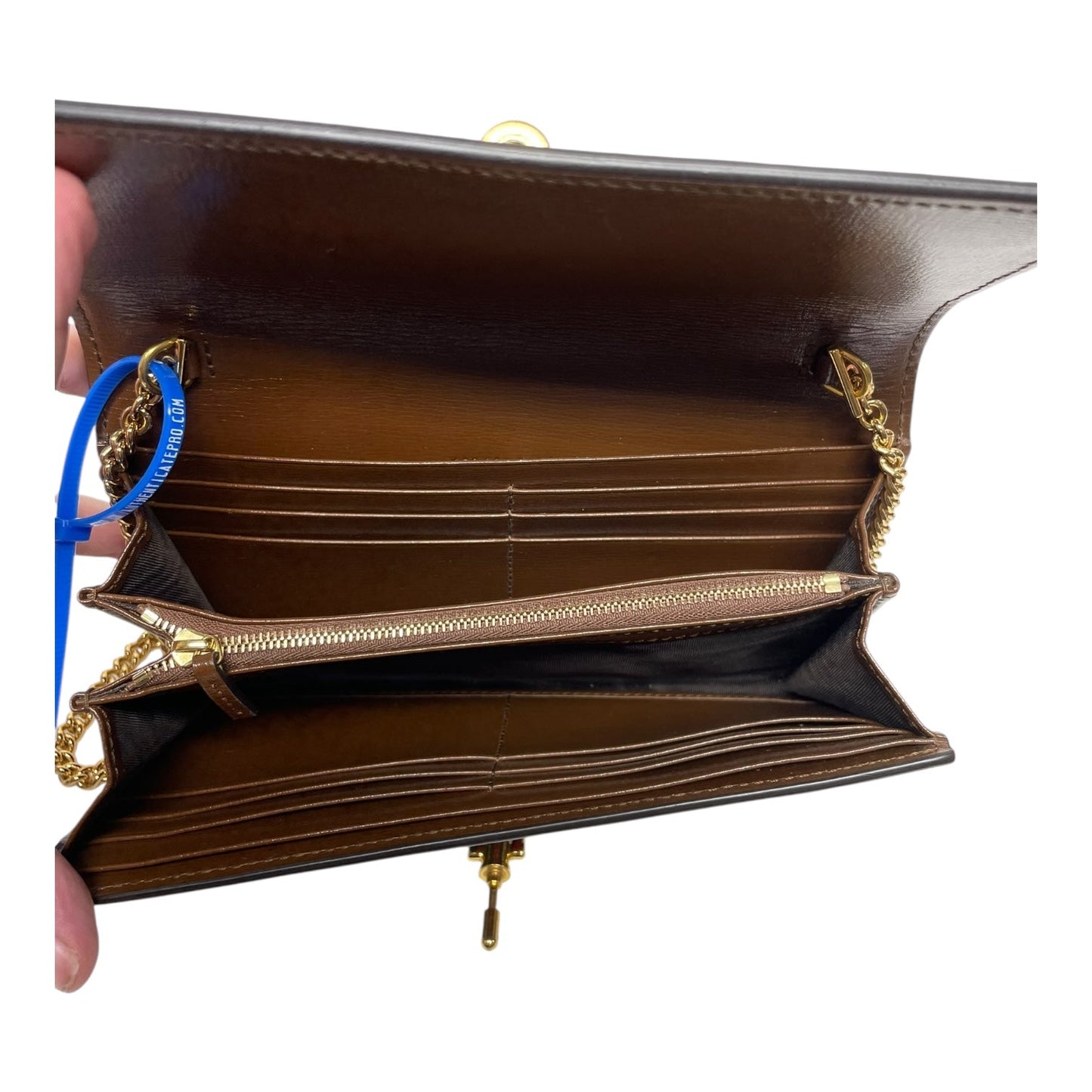 Clutch Luxury Designer By Gucci, Size: Medium