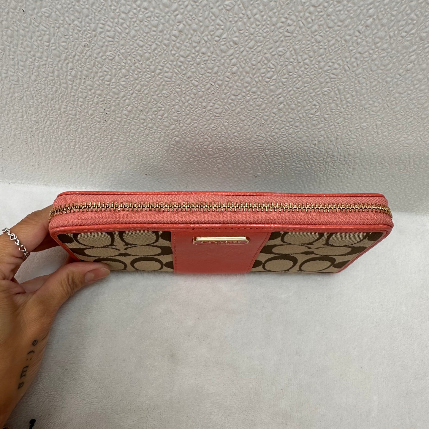 Wallet Designer By Coach, Size: Small