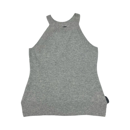 Top Sleeveless By Charter Club In Grey, Size:M