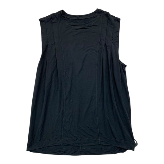 Athletic Tank Top By Lululemon In Black, Size:L