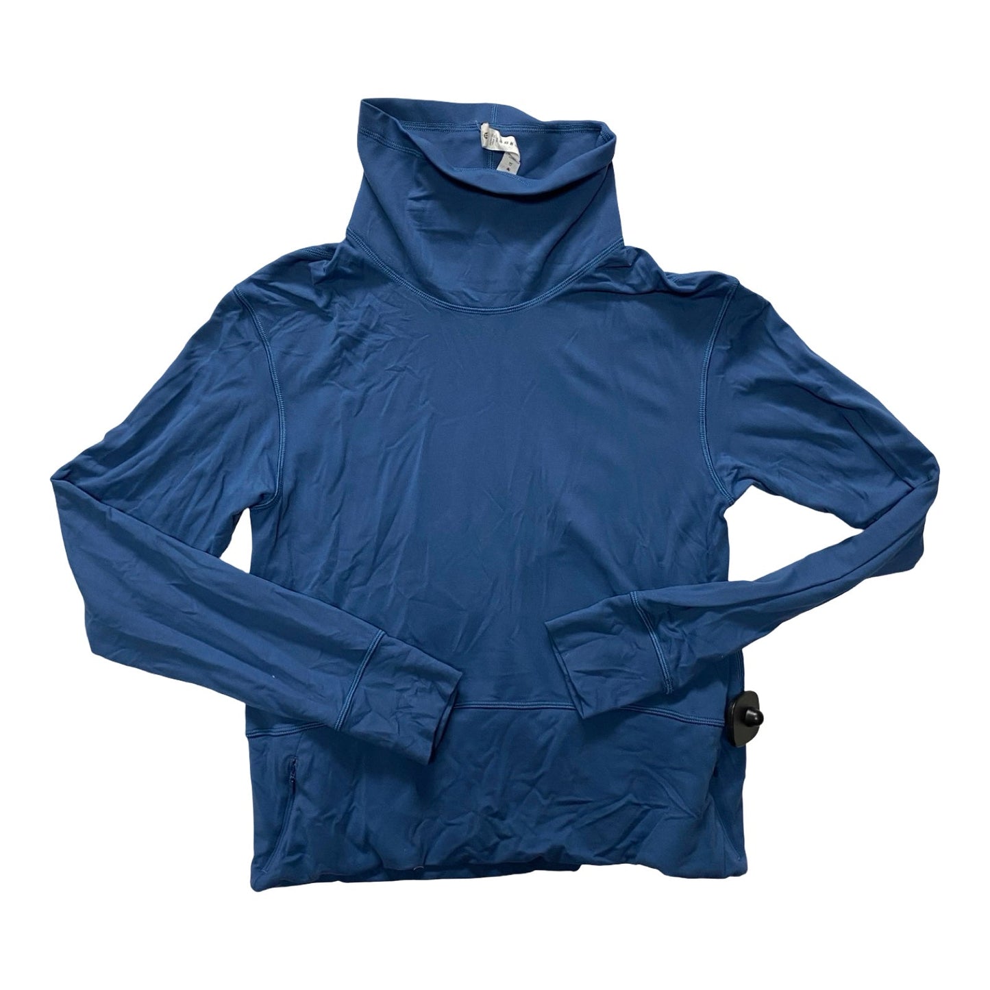 Athletic Top Ls Collar By Lululemon In Blue, Size:4