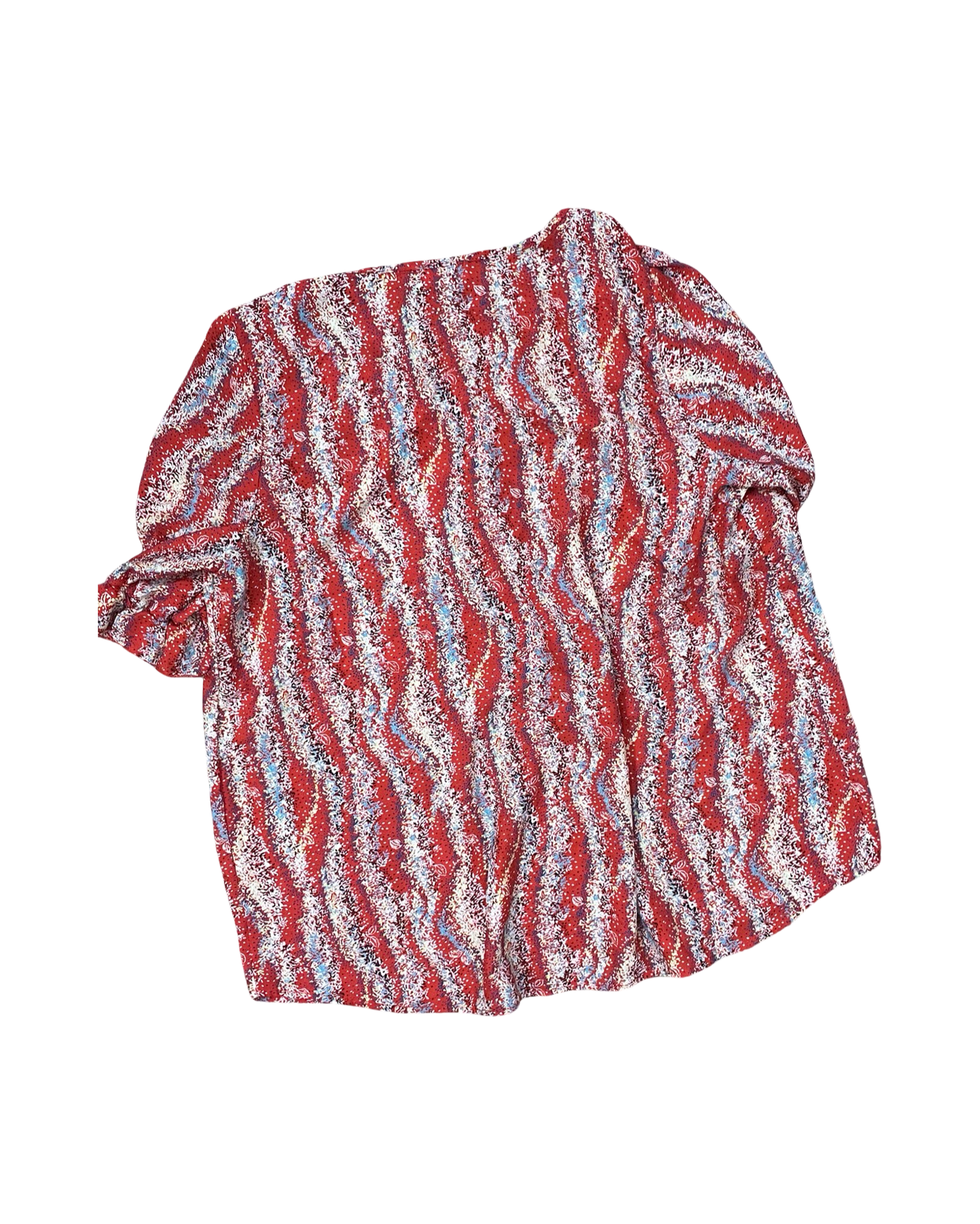 Top Ss By Hailey & Co In Red & White, Size:1X