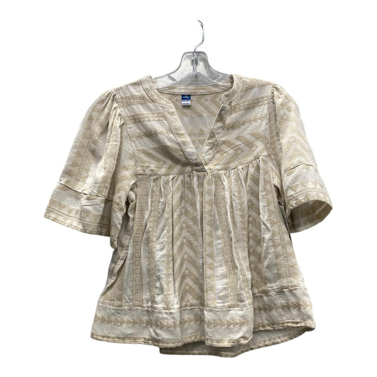 Top Ss By Old Navy In Tan, Size:Xsp