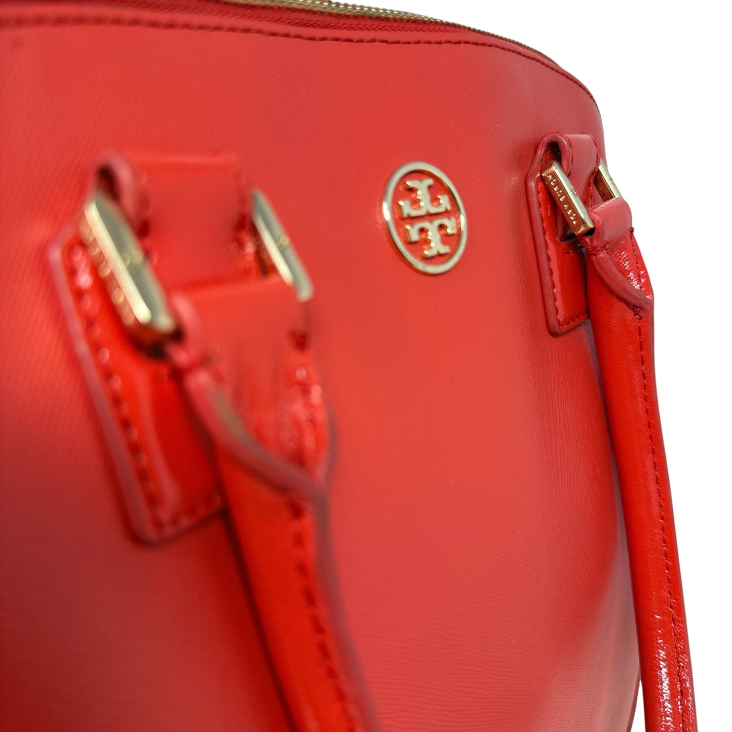 Robinson Dome Satchel Designer By Tory Burch, Size: Medium