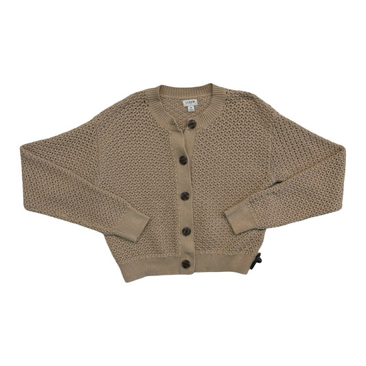 Sweater Cardigan By J. Crew In Cream, Size:M