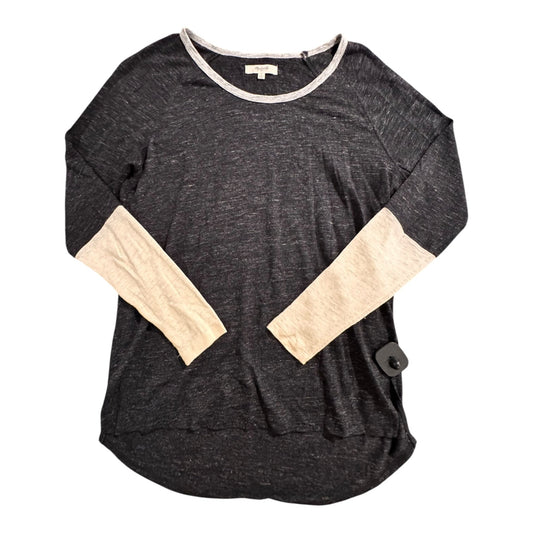 Top Ls By Madewell In Grey & Tan, Size:S