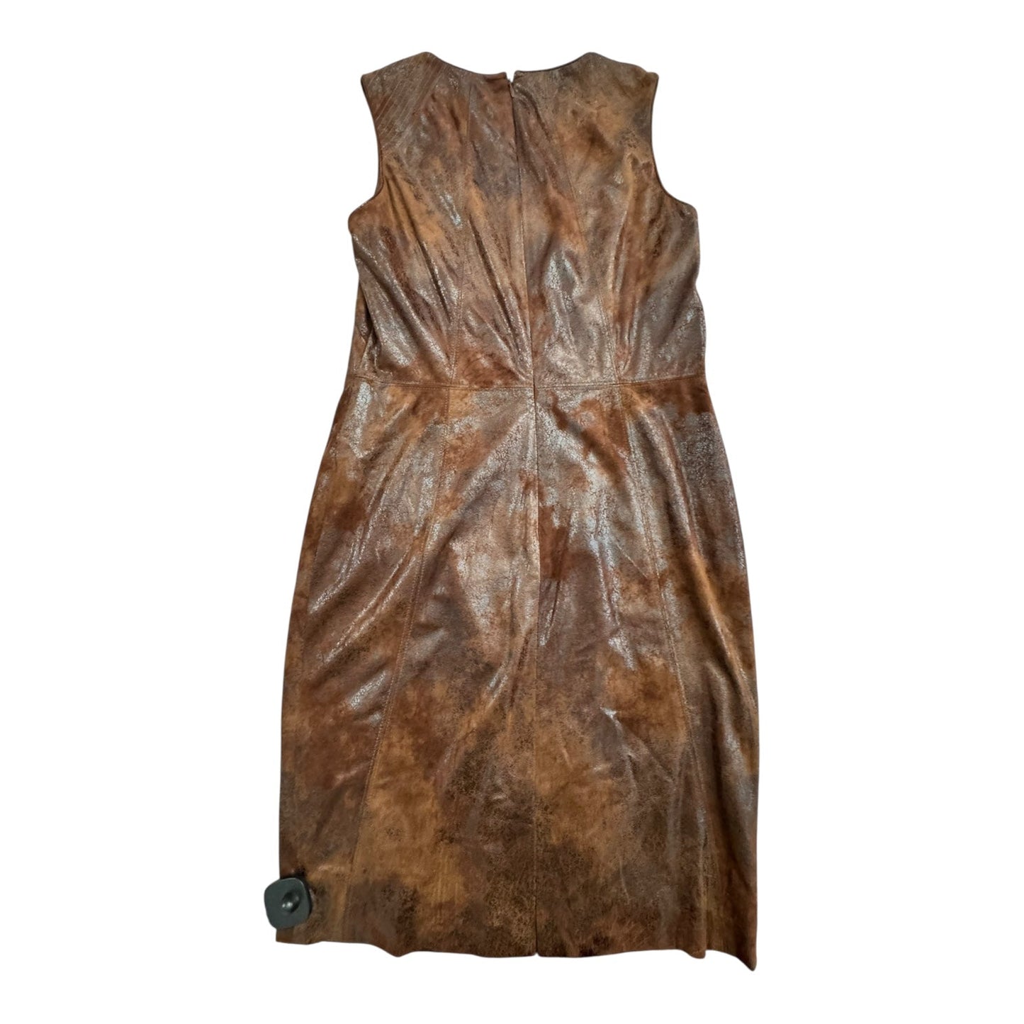 Dress Casual Midi By Vince Camuto In Brown, Size:10