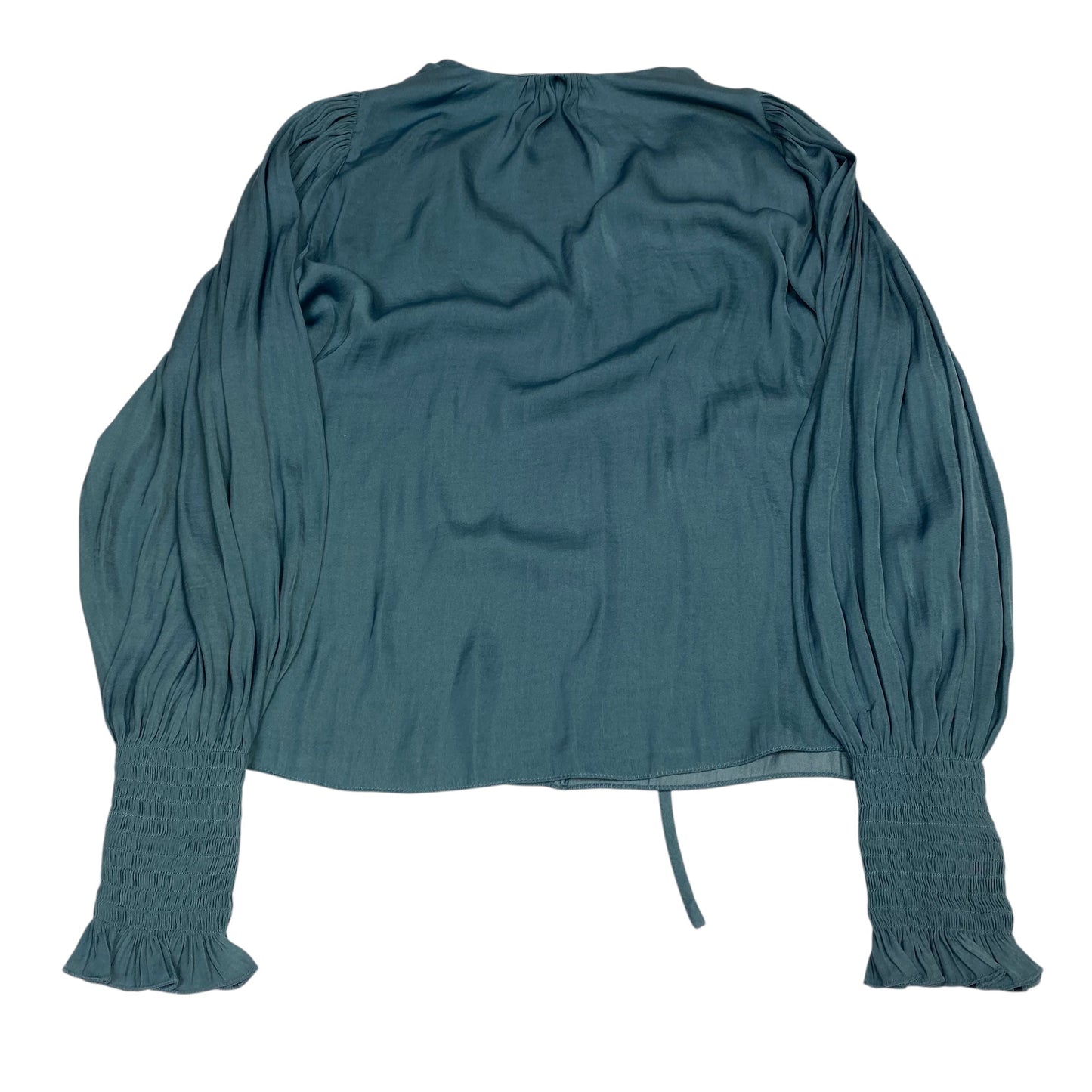 Blouse Ls By Rebecca Taylor In Green, Size:Xs