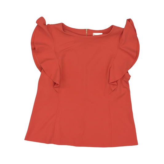 Blouse Ss By Melloday In Orange, Size:L