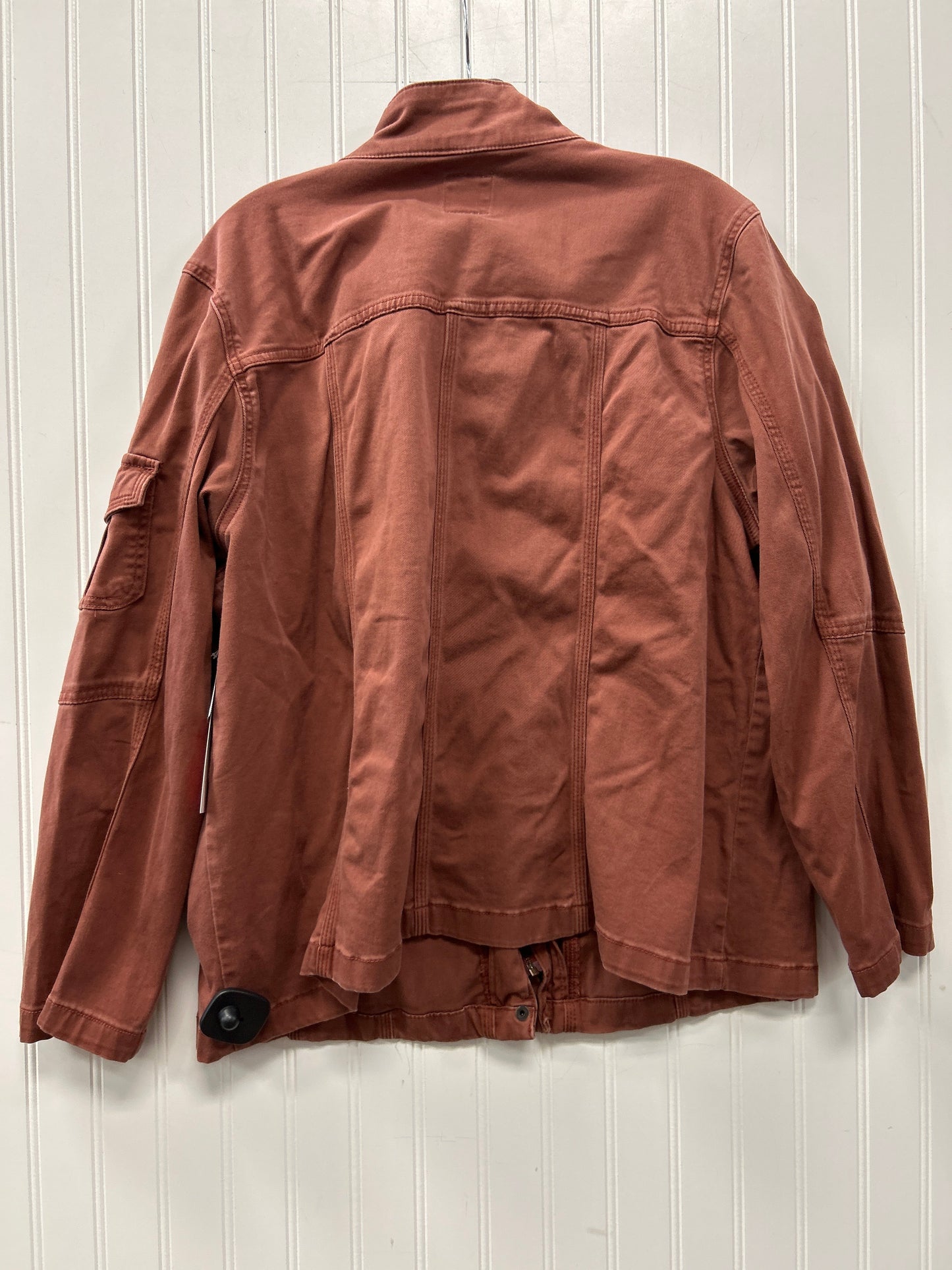 Jacket Other By Kensie In Brown, Size:1X