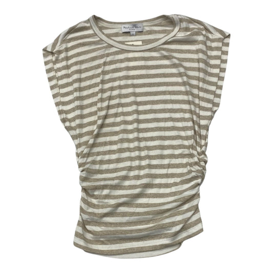 Top Sleeveless By Michael Stars In Striped Pattern, Size:S